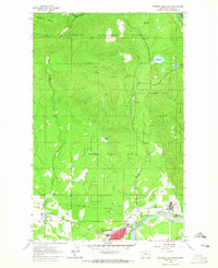 Map of Dunsire Point Flathead County MT in 1994 Pastmaps